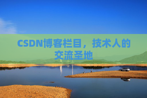 CSDN博客栏目，技术人的交流圣地